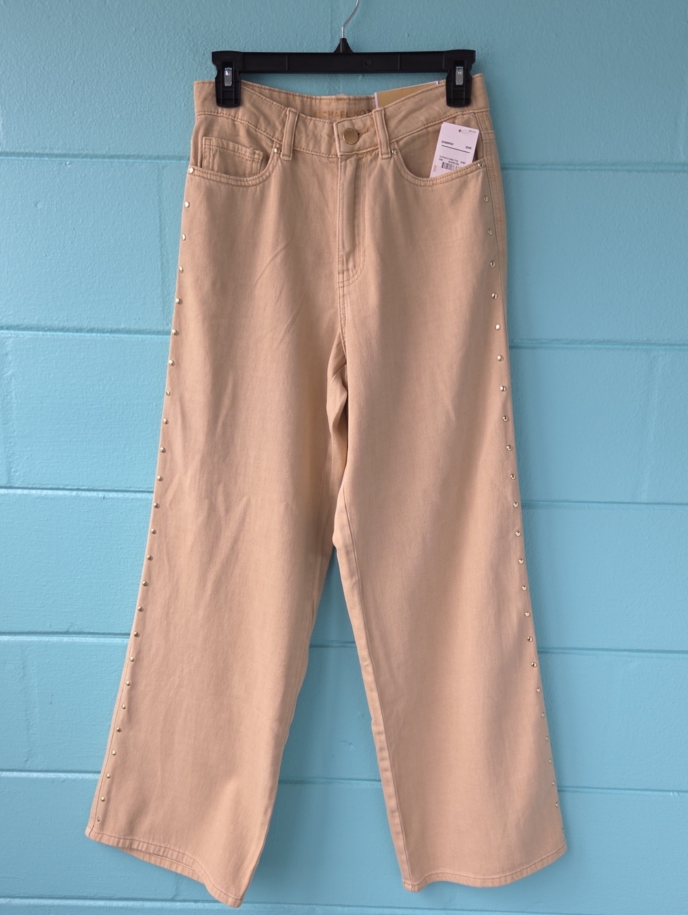 NWT "Michael Michael Kors" Carmen Wide Leg Woman's Jeans Size 2